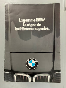 BMW . Le règne de la differente superbe