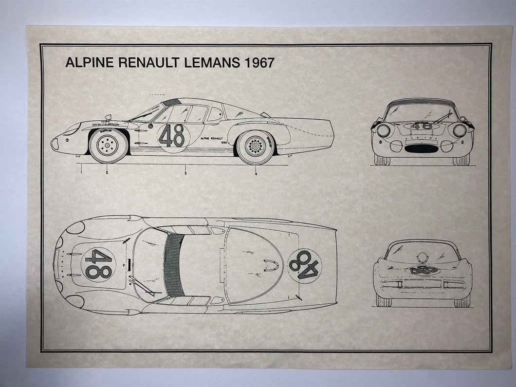 Alpine Renault LeMans 1967