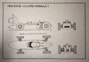 B.R.M.  1.5 lt. 1962 Formula 1