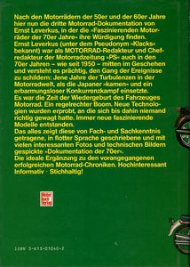 Die faszinierenden Motorräder der 70er Jahre