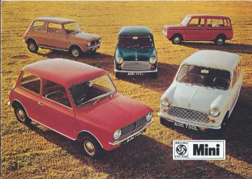 Mini 850/1000, Clubman Estate, Clubman Saloon & 1275 GT
