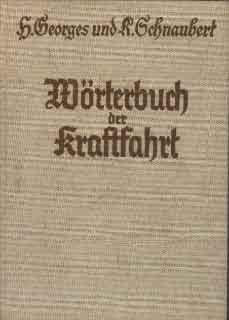Wörterbuch der Kraftfahrt