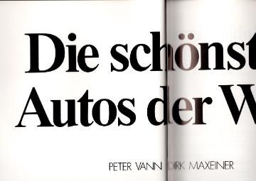 Die schönsten Autos der Welt