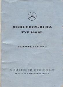 MB 190 SL Betriebsanleitung