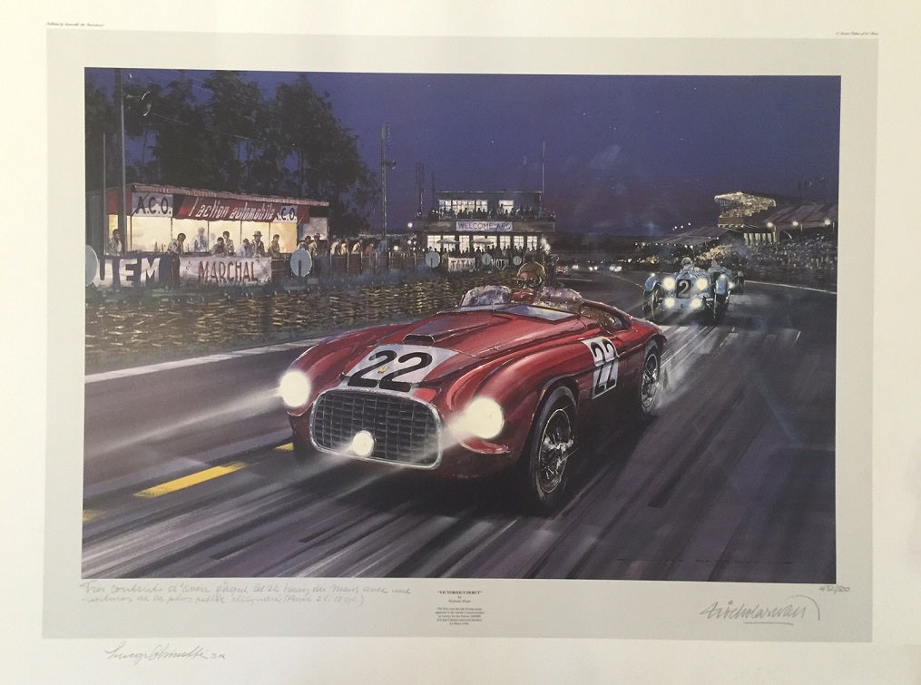 Victorious Debut . Le Mans 1949