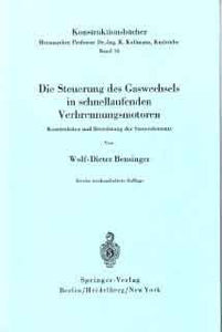 Die Steuerung des Gaswechsels in schnellaufenden Verbrennungsmotoren