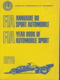 Annuaire de Sport Automobile / Year book of Automobile Sport 1978