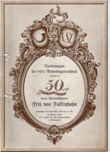 NSU Werkszeitungen von 1937 bis 1942 - 60 Ausgaben gelocht im Ordner