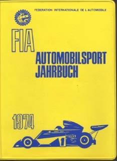 Automobilsport Jahrbuch 1974