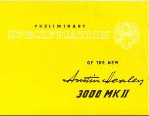 Austin Healey 3000 MK II