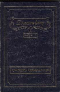 Duesenberg Model J - Owner`s Companion