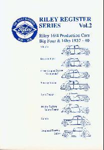 RILEY 16/4 Production Cars