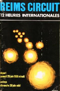 12 Heures Internationales Reims 1968