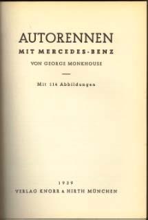 Autorennen mit Mercedes-Benz