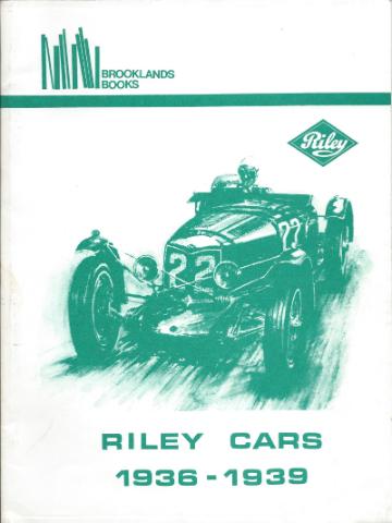 Riley Cars 1936 - 1939