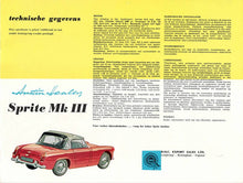 Laden Sie das Bild in den Galerie-Viewer, Austin Healey Sprite MK II