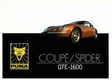 Laden Sie das Bild in den Galerie-Viewer, Puma GTE-1600