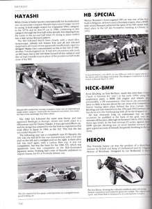 A -Z of Formula Racing Cars