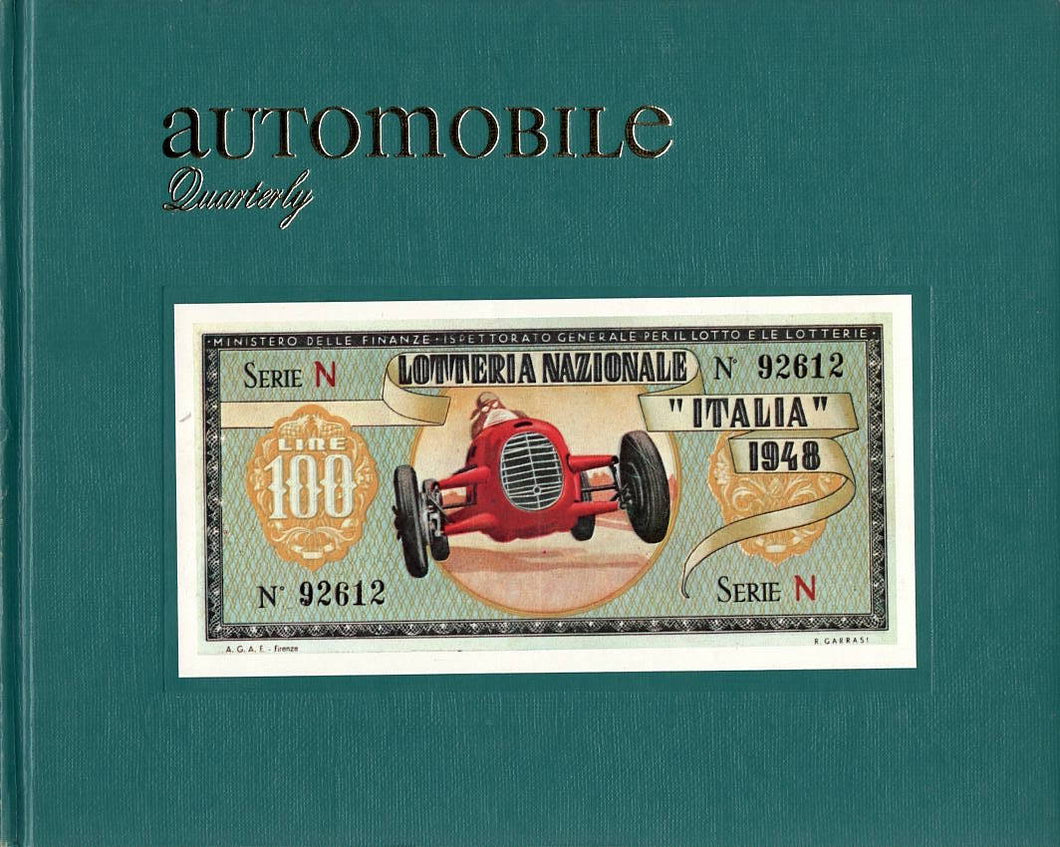 Automobile Quarterly -  Volume 8  No.2