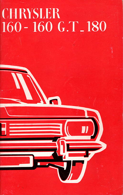 Chrysler 160, 160 GT, 180