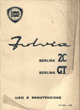 Laden Sie das Bild in den Galerie-Viewer, Lancia Fulvia Berlina 2C &amp; GT