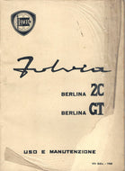 Lancia Fulvia Berlina 2C & GT