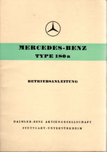 Load image into Gallery viewer, Mercedes - Benz  Type 180 a