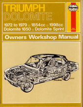 Load image into Gallery viewer, Triumph Dolomite 1850 &amp; Sprint