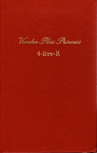Vanden Plas Princess              4-litre-R