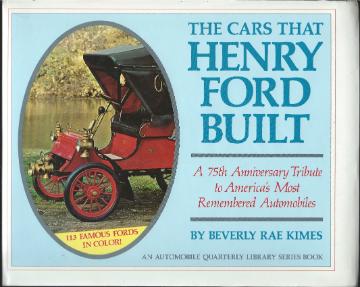 The cars that Henry Ford built