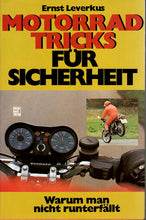 Laden Sie das Bild in den Galerie-Viewer, Motorrad Tricks für Sicherheit