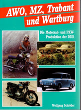 Load image into Gallery viewer, AWO, MZ, Trabant und Wartburg