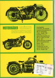 Motorräder • Berühmte Konstruktionen  •  Band 4