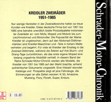 Load image into Gallery viewer, Kreidler Zweiräder 1951 - 1985