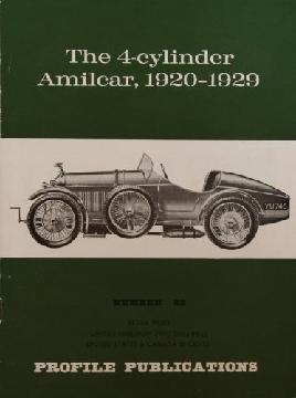 The 4-cylinder Amilcar, 1920-1929