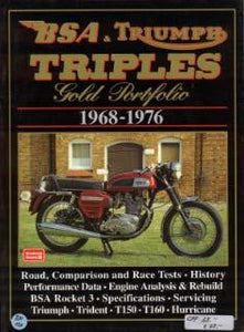 BSA and Triumph Triples Gold Portfolio 1968-1976