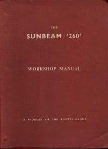Sunbeam 260 - Workshop Manual
