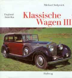 Klassische Wagen III - England, Amerika