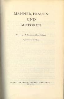 Männer Frauen und Motoren