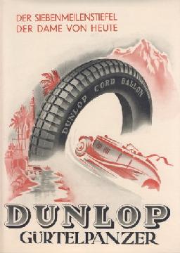 Dunlop  .  Anno dazumal