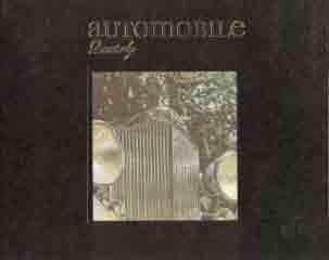 Automobile Quarterly - Volume 1  No.3