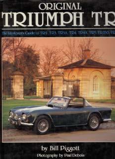 Original Triumph TR