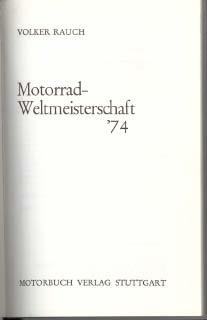 Motorrad WM `74