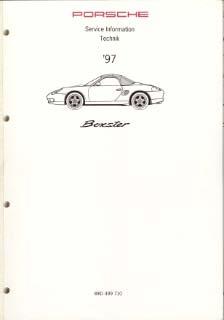 Porsche Boxster - Service Information Technik `97