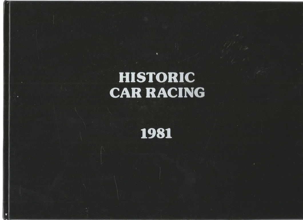 Historic Car Racing 1981